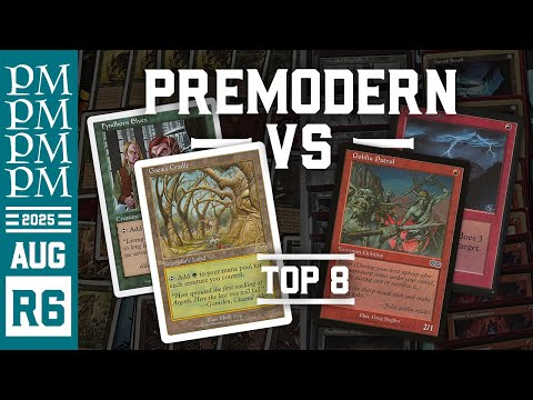 Видео: Angry Elves против Sligh — 6-й раунд — турнир Premodern, август 2025 г.