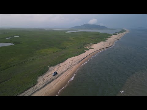 Видео: Пляж 3х границ. Хасан, Приморский край