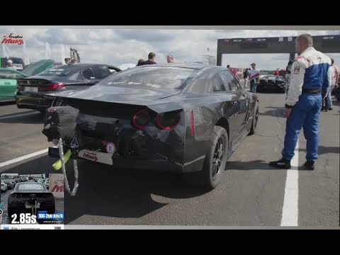 Видео: Опять он. КАРБОН GT-R 1600сил.