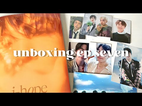 Видео: unboxing ep 7 : распаковка фотофолио хосока и фотокарт бтс 🧷 j-hope 'all new hope'
