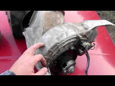 Видео: замена модуля отопителя салона на мазде 626