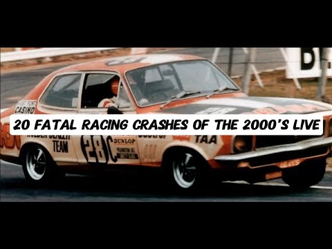 Видео: 20 смертельных гоночных аварий 2000-х годов (прямая трансляция/оригинальный звук)