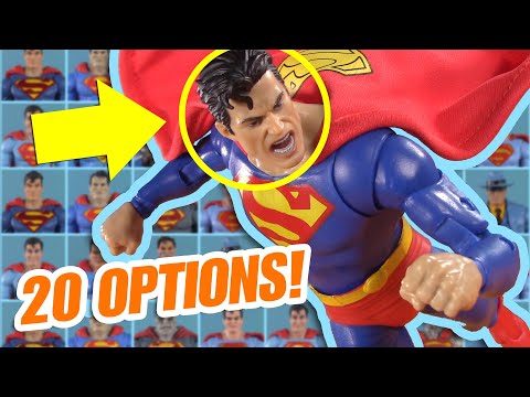 Видео: Годзилла и Супермен обмениваются головами! McFarlane Toys: DC Multiverse Hush, Silver Age, Kingdo...