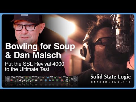 Видео: Bowling For Soup и номинированный на премию «Грэмми» звукорежиссер Дэн Малш подвергли SSL Revival...