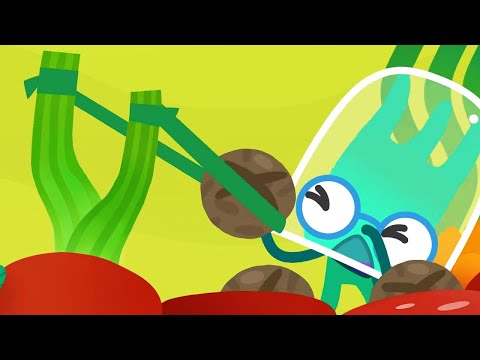 Видео: Вкусный мультик - Ум и Хрум | Серия 4: Мегаудон | Приключения монстриков в стране вкусняшек