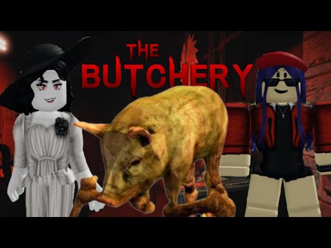 Видео: Три свиноматки и лошадь | The Butchery - Roblox