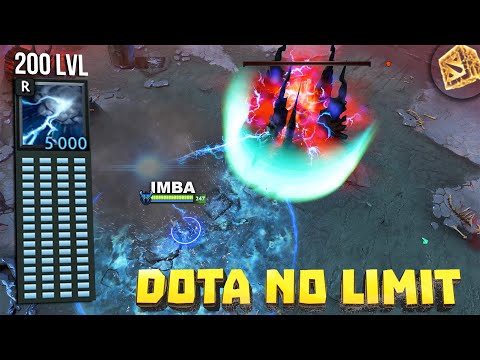 Видео: 200LVL ульта Разора против Трона в Dota no Limit