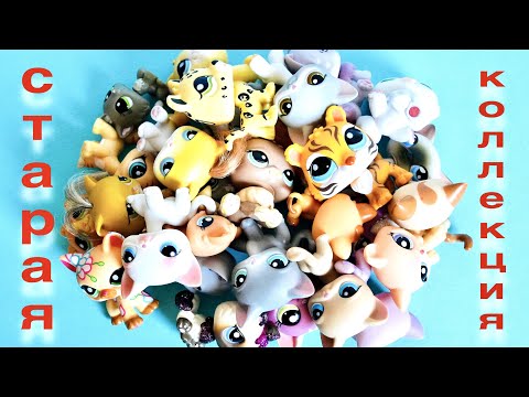 Видео: LPS мои старые кошки / LPS collection old cat