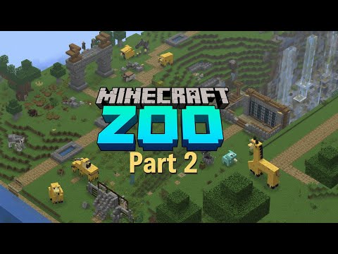 Видео: ZOO in Minecraft Part 2 // Зоопарк в Майнкрафте Часть 2