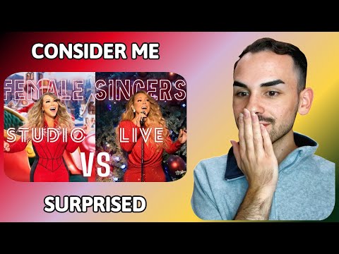 Видео: Женщины-певицы — студийный вокал против живого! | Реакция