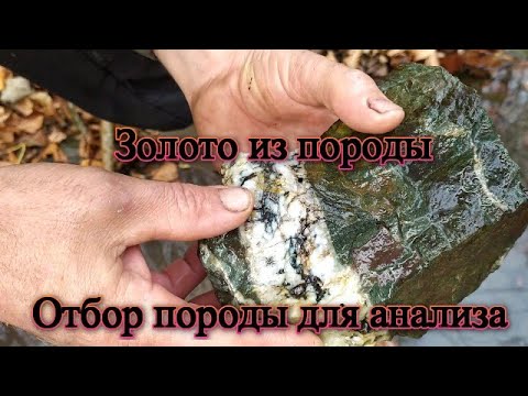 Видео: Золото из породы (отбор проб)