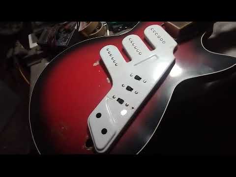 Видео: Первая электрогитара сера Пол Маккартни! РЕМОНТ. 1-я часть.