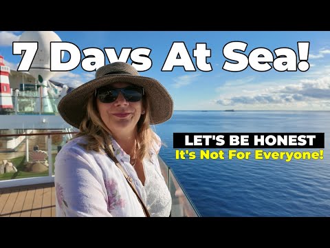 Видео: Трансатлантический круиз: действительно ли он для вас? Что на самом деле происходит в морские дни...