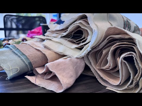 Видео: Вышитый рулон красоты от @katerinastitch9257