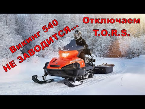 Видео: Мелочь, из-за которой снегоход может подвести...TORS VK540