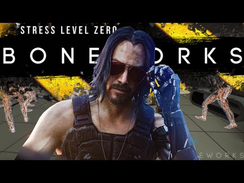 Видео: Джонни Сильверхенд в BONEWORKS