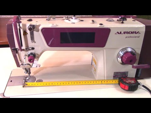 Видео: Швейная машина Аврора S7000D-403