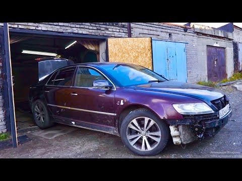 Видео: Все радости дизеля. V10 Volkswagen Phaeton.