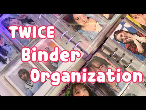 Видео: ⋆｡˚📓 Организация биндера TWICE | Twice Binder Organization ⋆｡˚