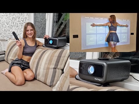 Видео: ПРОЕКТОР TOUYINGER Q12W КОТОРЫЙ МОЖНО СМОТРЕТЬ ДНЁМ