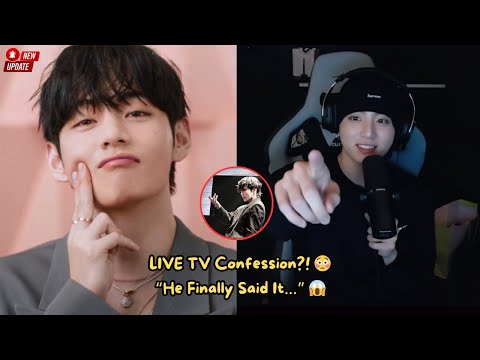 Видео: Воссоединение Тэхёна и Чонгука в прямом эфире 😱 | Момент Тэхёна, который потряс мир!