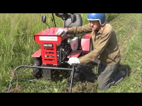 Видео: Сенокос;    Агромаш МТ 110 и косилка.  Работа - размышления. Деревенские  будни.