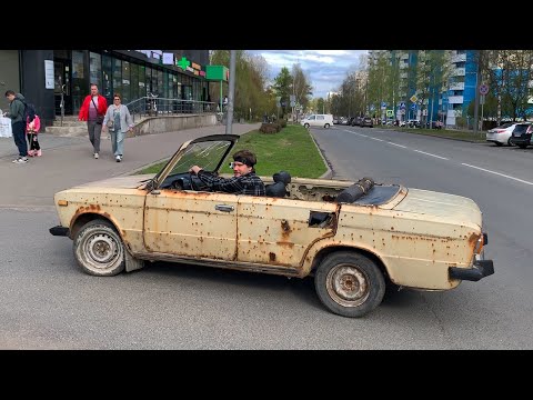 Видео: Хотел КАБРИОЛЕТ, но хватило только на ЖИГУЛИ. Катаюсь по Москве / ВАЗ 2106