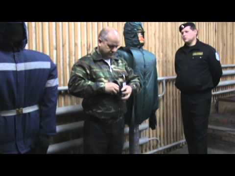 Видео: сдача экзамена на лицензию охранника (спец. средства) Одеваем наручники