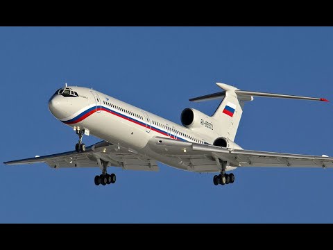 Видео: Рейс Хабаровск - Благовещенск на легендарном ТУ 154 Б2