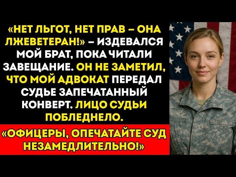 Видео: Мой брат насмехался над моей службой в суде — пока приказ судьи не изменил всё…