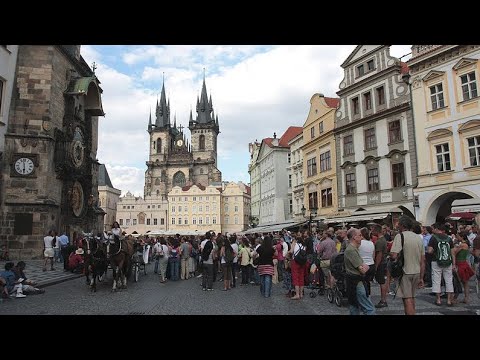 Видео: Прямой эфир в период майский праздников в Праге