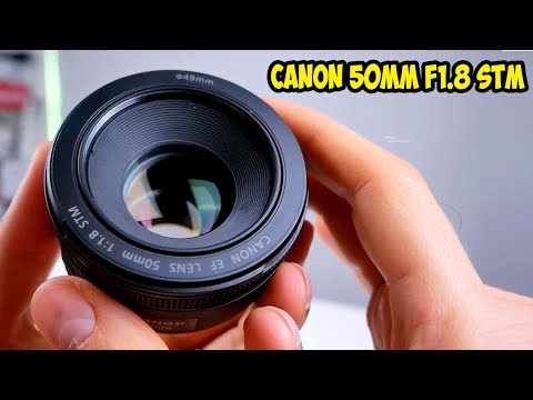 Видео: Canon 50mm F1.8 STM Обзор, тест и впечатление