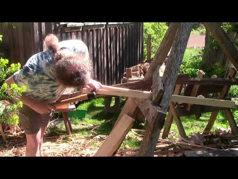 Видео: Изготовление корзин, расщепление, разрывание и строгание