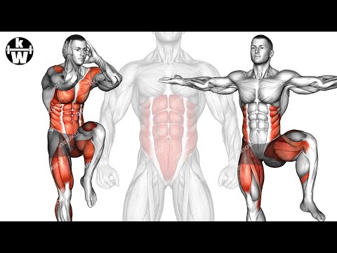 Видео: Упражнения на пресс стоя быстро наращивают пресс, одновременно уменьшая жировые отложения.