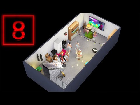 Видео: подвал Людки || 8 КОМНАТ СИМС 4