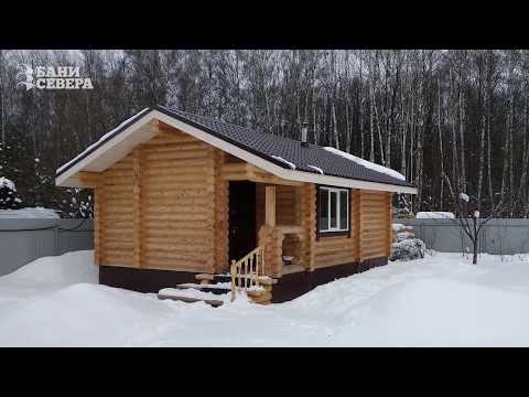 Видео: Внутренняя отделка бани 6х7 под ключ. Обзор душевой и парной.