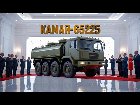 Видео: "КАМАЗ-65225 — ЗВЕРЬ, КОТОРЫЙ ВЕЗЁТ ТАНК! 💪 Русская мощь, от которой замирает мир!"