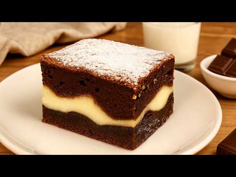 Видео: Влажные и нежные чизкейк-брауни из обычных ингредиентов!