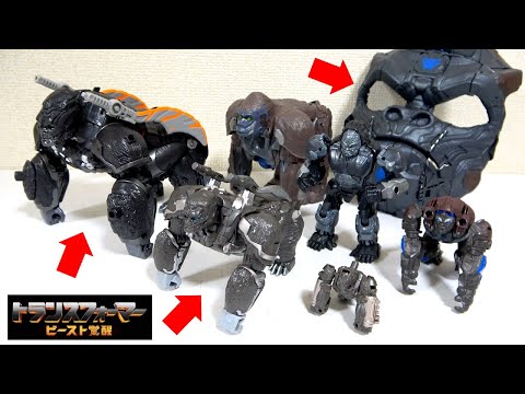 Видео: [Восстание зверей🦍] Горилла превращается в робота!? Пробуждение Оптимуса Праймала, Камена и других