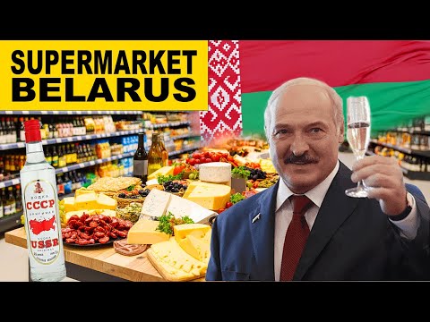 Видео: Что можно купить в белорусском супермаркете? Где санкции и нищета!