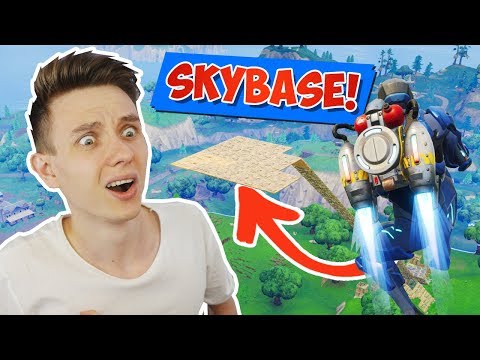Видео: ДЖЕТПАК + СКАЙБАЗА В FORTNITE