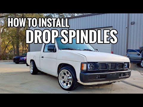 Видео: Как установить Belltech Drop Spindles на Nissan Hardbody D21 | Комплект подвески 440SP, часть 2