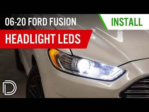 Видео: Как установить светодиодные фары Ford Fusion 2006–2020 годов | Diode Dynamics