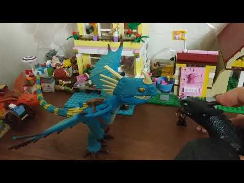 Видео: Как приручить дракона + Лего 2 серия