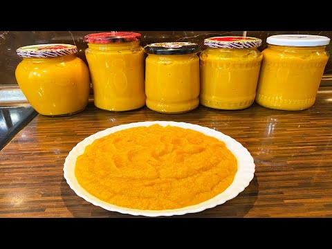 Видео: Тыквенная икра с кабачком! Вкус осени!