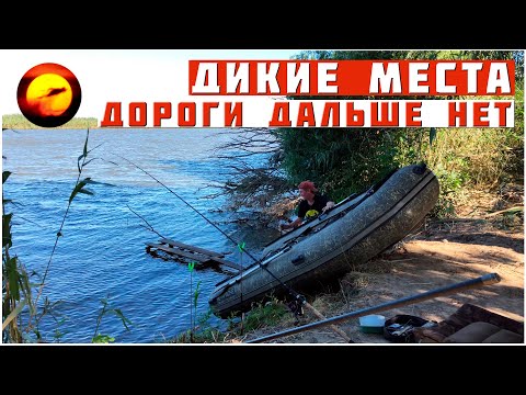 Видео: РЫБАЛКА В ДИЧАЙШИХ МЕСТАХ / ДАЛЬШЕ ДОРОГИ НЕТ