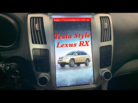 Видео: Обзор магнитолы Tesla Style Lexus RX300/330/350.  2003-2009