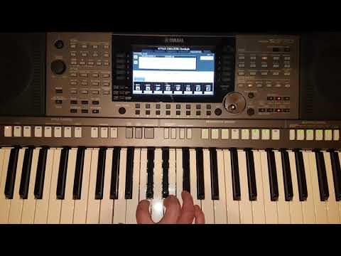 Видео: YAMAHA PSR S970 работа над стилем 2
