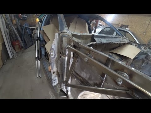 Видео: 63. Ford Sierra rebuild #2. Работы с кузовом.