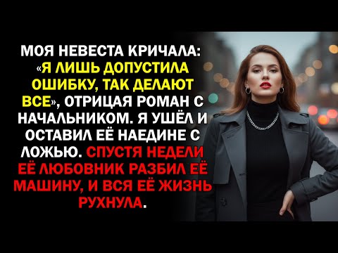 Видео: Моя невеста кричала: «Я лишь допустила ошибку, так делают все», отрицая роман с начальником...